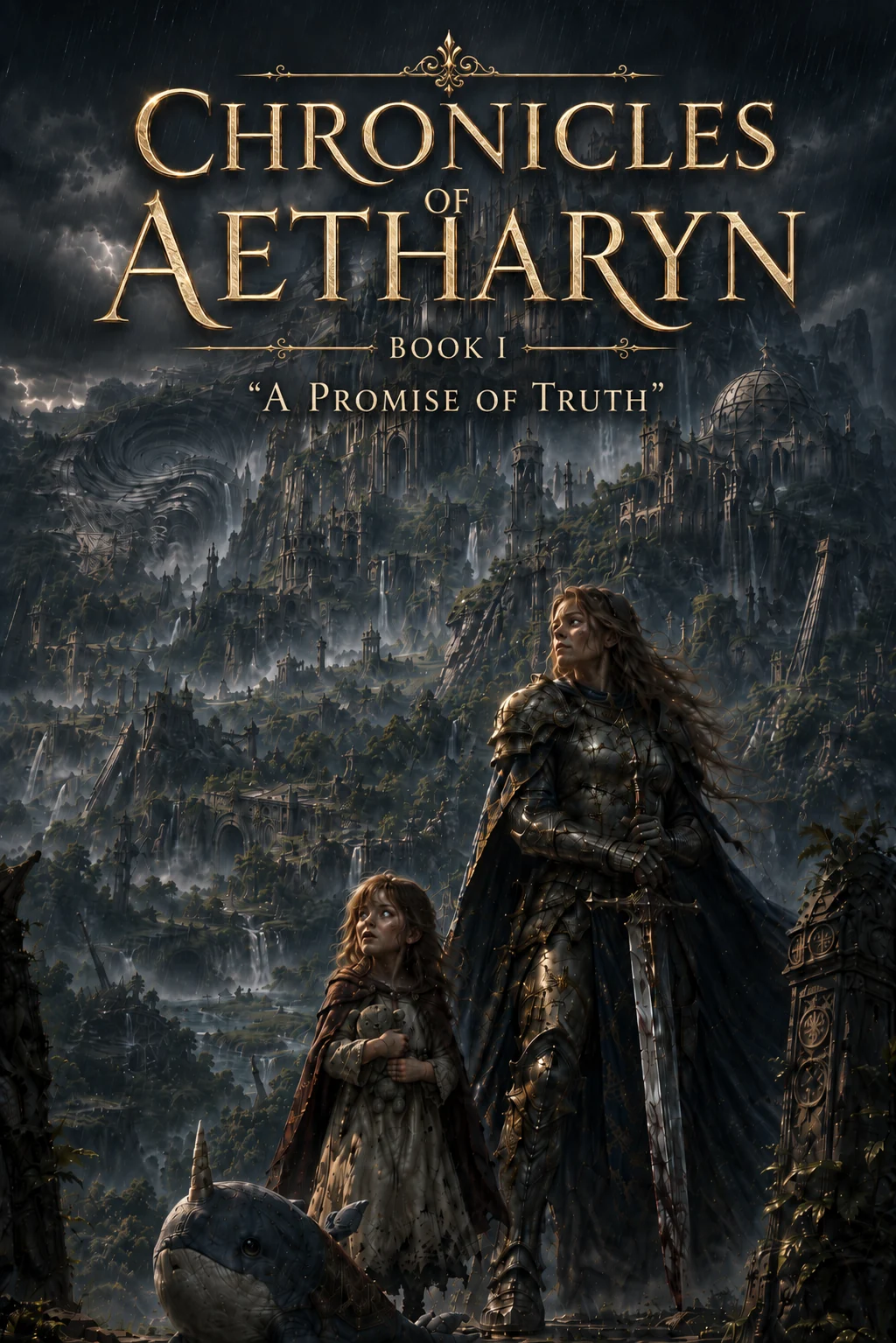 English cover of A Promise of Truth